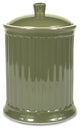 Simsbury Extra Large Canister, Citron, Olive