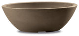 Delano Weather-safe Oval-Shaped Plant Bowl, 30''X 21'', Mocha