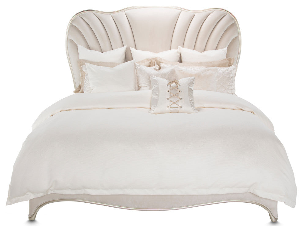 Hailey 9-Piece Queen Comforter Set - Ivory