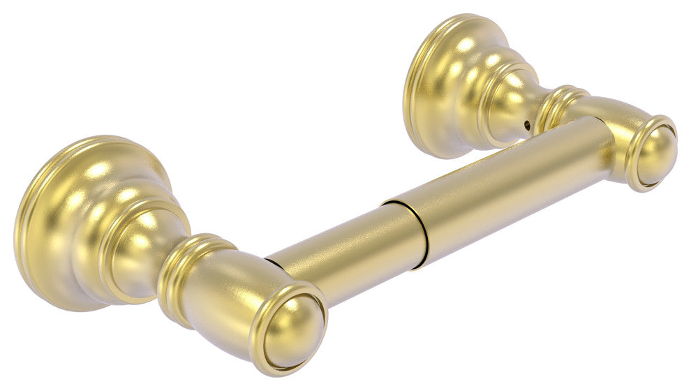 Carolina 2 Post Toilet Tissue Holder, Satin Brass