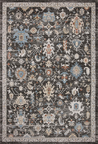 Loloi II Odette Charcoal / Multi 2'-7" x 8'-0" Runner Rug