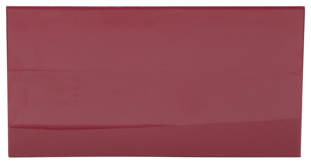 Elements, Tanu, C-Table Enamel Top End Table, Plum
