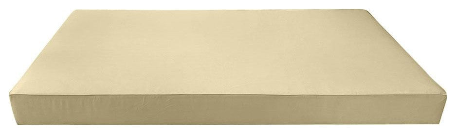 |COVER ONLY| Outdoor Piped Trim 6" Twin-XL Daybed Fitted Sheet Slipcover AD103