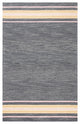 Safavieh Metro Met611H Striped Rug, Charcoal and Pink, 8'0"x10'0"