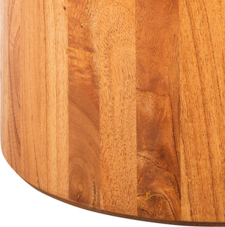 Safavieh Devin Round Coffee Table, Natural