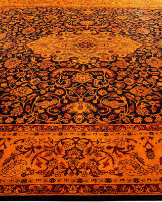 Fine Vibrance, One-of-a-Kind Hand-Knotted Area Rug Orange, 9'1"x12'2"