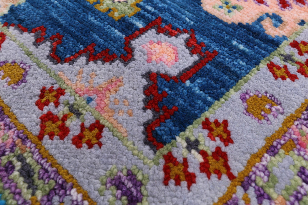 6' 0" X 9' 1" Turkish Oushak Handmade Rug - Q15369