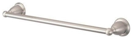 Kingston Brass 18" Towel Bar, Brushed Nickel