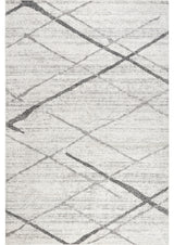 Nuloom Thigpen Striped Contemporary Area Rug, Grey 7'6"x7'6"