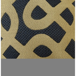 Plutus Graphic Maze Handmade Throw Pillow, (Double sided  16" x 16")