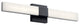Neltev Matte Black Linear Bath 24in LED