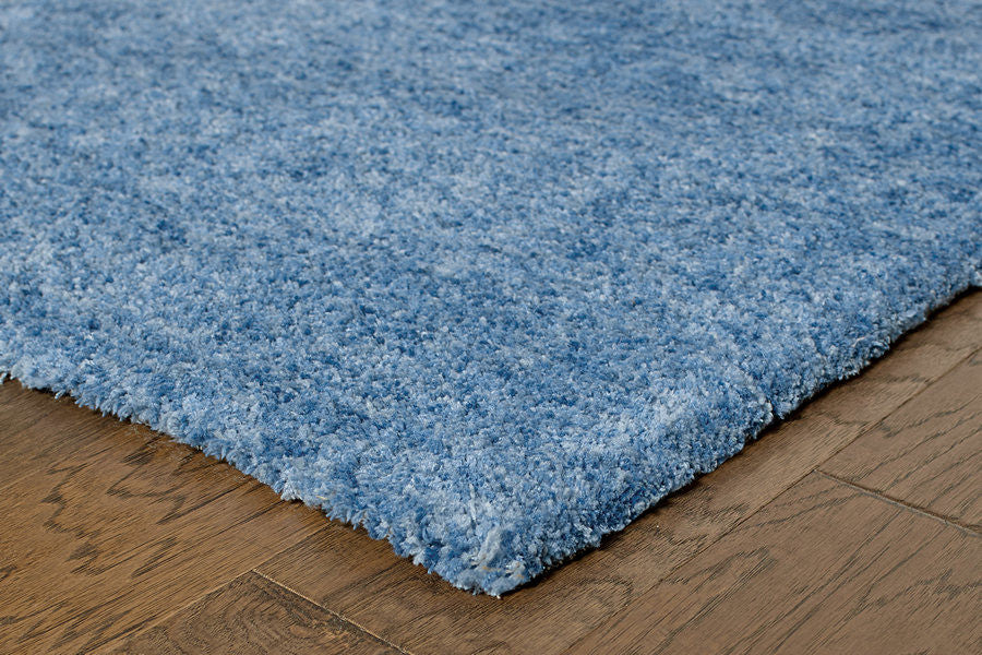 Oriental Weavers Sphinx Heavenly 73408 Shag Rug, Blue/Blue, 5'0"x7'0"