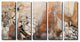 Painted Petalsx2-Piece Set Canvas Wall Art, 30"x30"