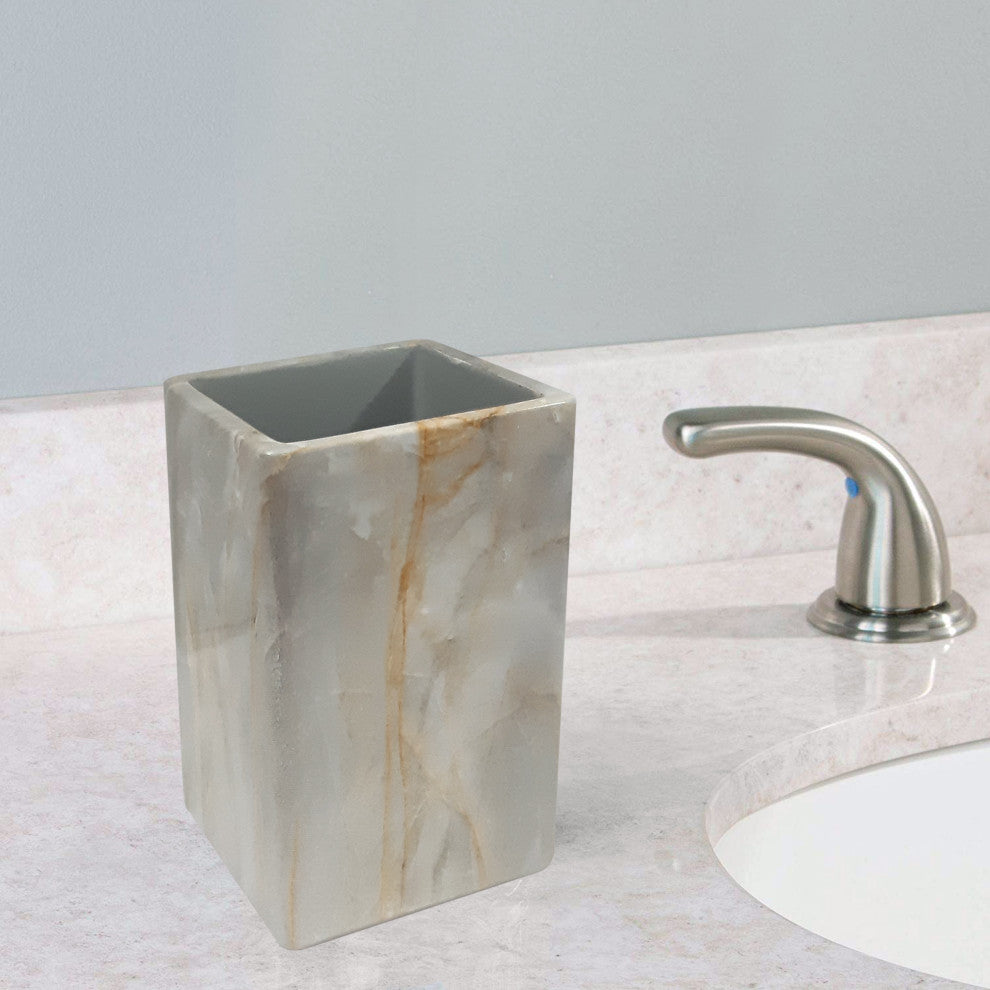 nu steel Stone Hedge Resin Tumbler