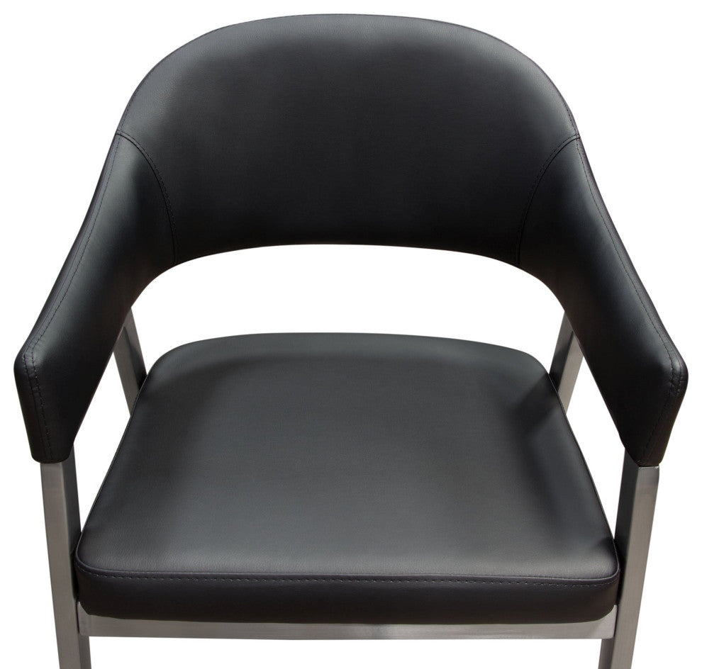 Adele 2 Accent Chairs, Black