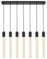 Wade 7-Light Pendant, Black