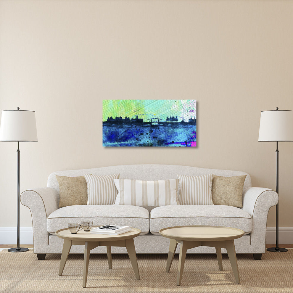 "Amsterdam City Skyline" Fine Art Print