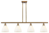 Innovations 516-4I-BB-GBD-751-LED 4 Light Island Light, Brushed Brass