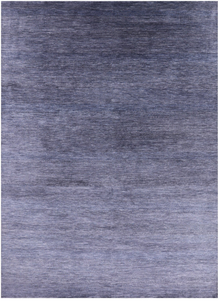 Hand-Knotted Savannah Grass Wool and Silk Rug 9' 0" X 12' 3" Q11919