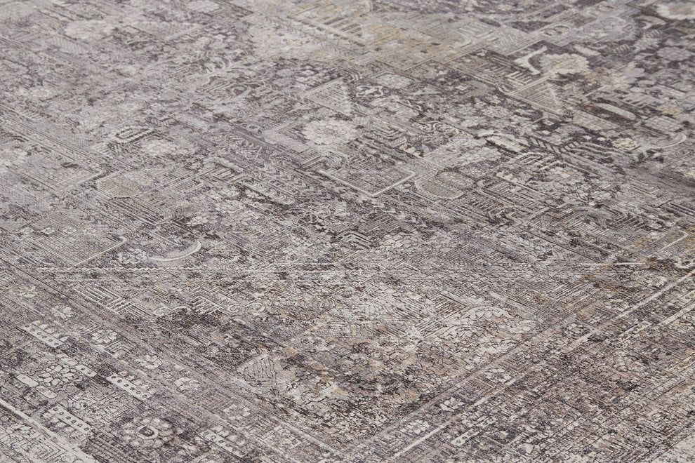 Weave & Wander Melmas Gray 9'6"x12'7" Rug