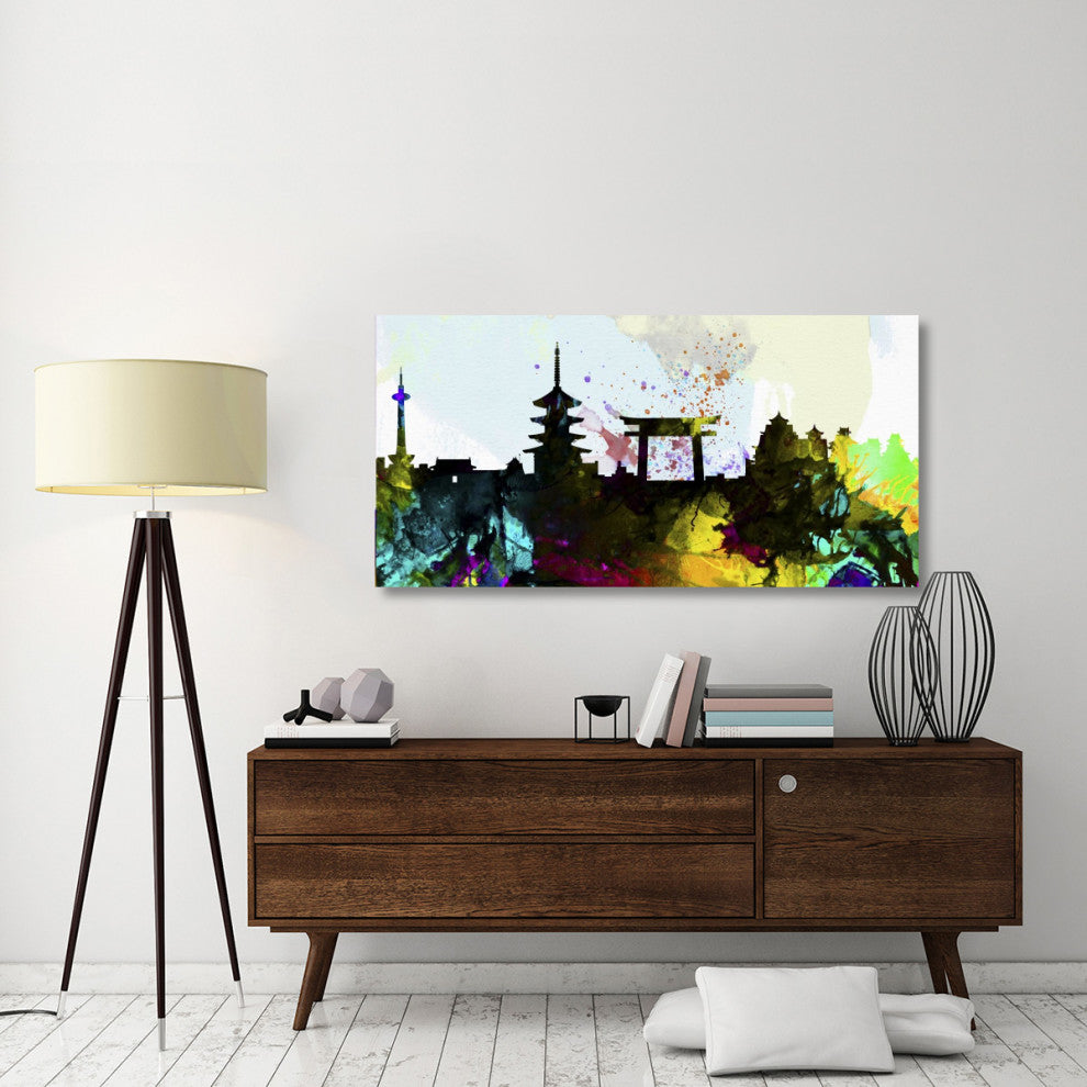 "Kyoto City Skyline" Fine Art Print