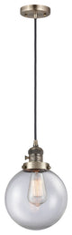 INNOVATIONS 201CSW-AB-G202-8 1-Light Mini Pendant Antique Brass