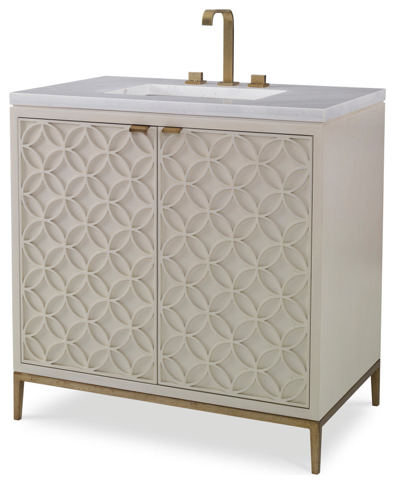 Ambella Home Collection Italian Sink Chest Linen