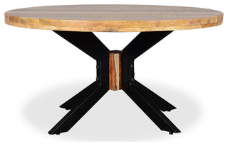 ROOT Mango Wood Round Coffee Table