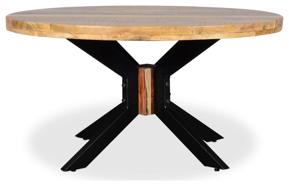 ROOT Mango Wood Round Coffee Table