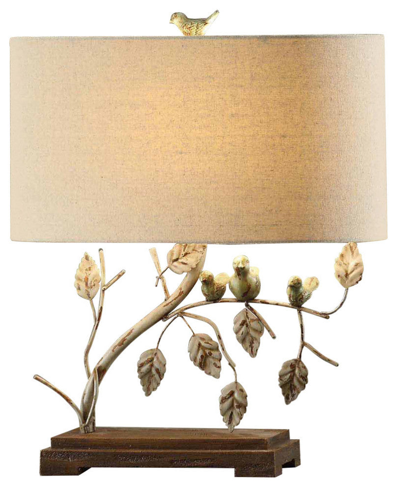 Ella Table Lamp, Green Finish
