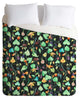 Deny Designs Rachelle Roberts Midnight Picnic Duvet Cover - Lightweight