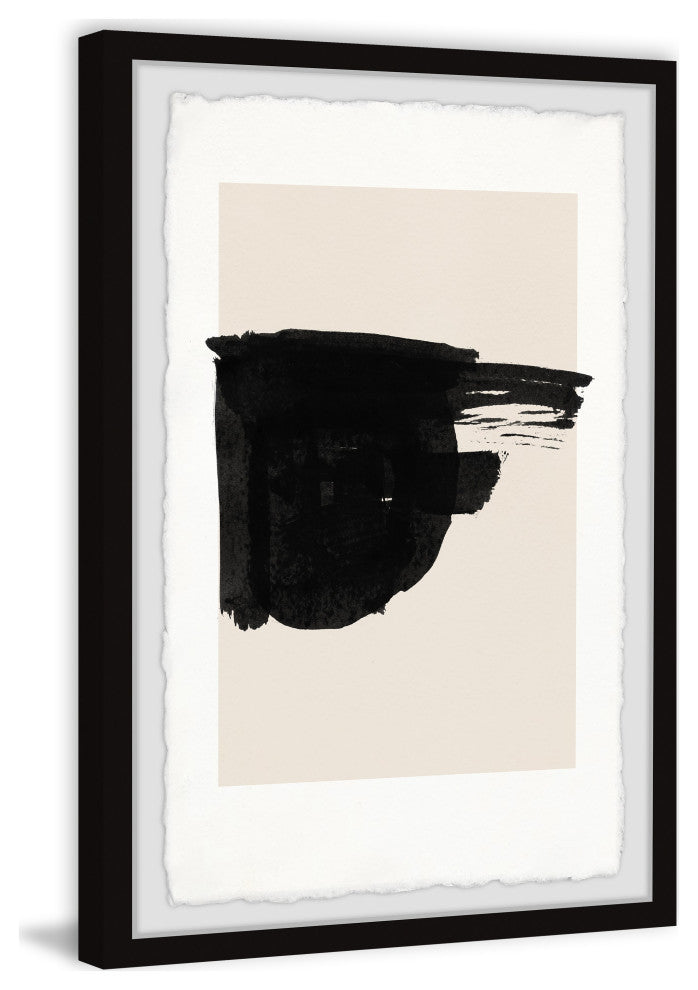 "Imperfect Strokes" Framed Painting Print, 16x24