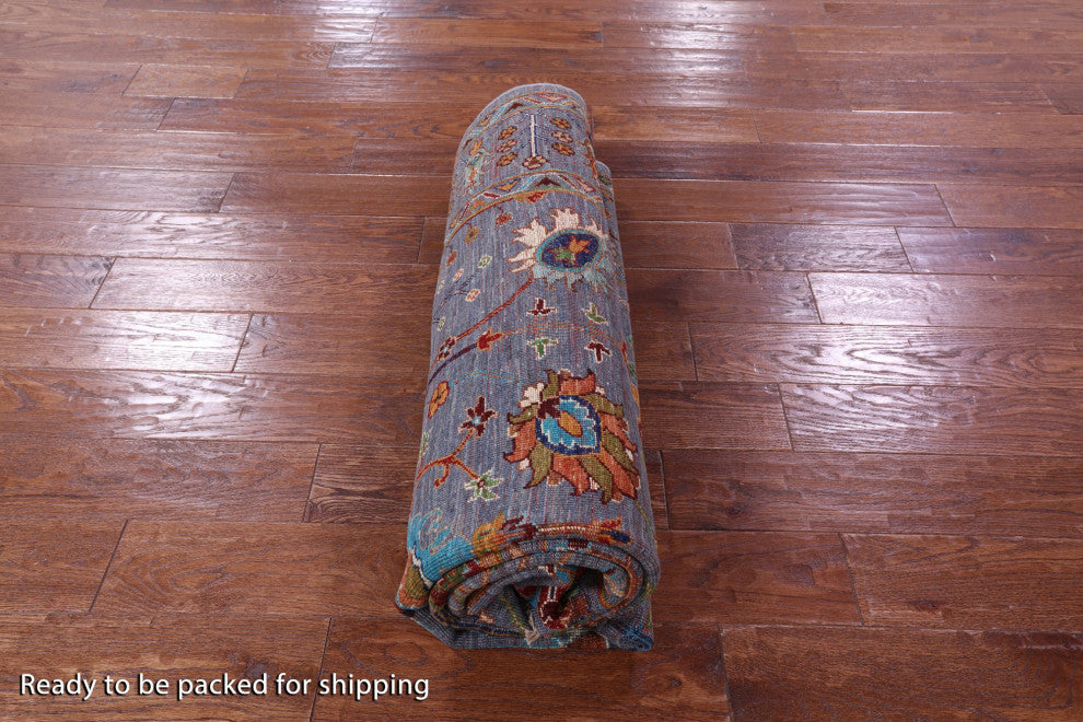 Hand-Knotted Persian Tabriz Wool Rug 5' 9" X 8' 0" - Q12468