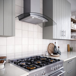 Streamline 36" Largo Ductless Wall Mount Range Hood, Stainless Steel