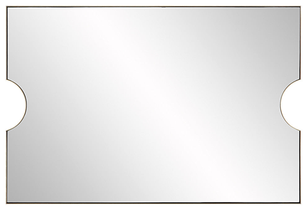 Uttermost 09933 Ticket 23-3/4"W x 35-1/2"H Rectangular Flat - Yellow