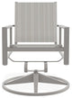 Tribeca Sling Outdoor Swivel Rocker, Harbor/Warm Gray