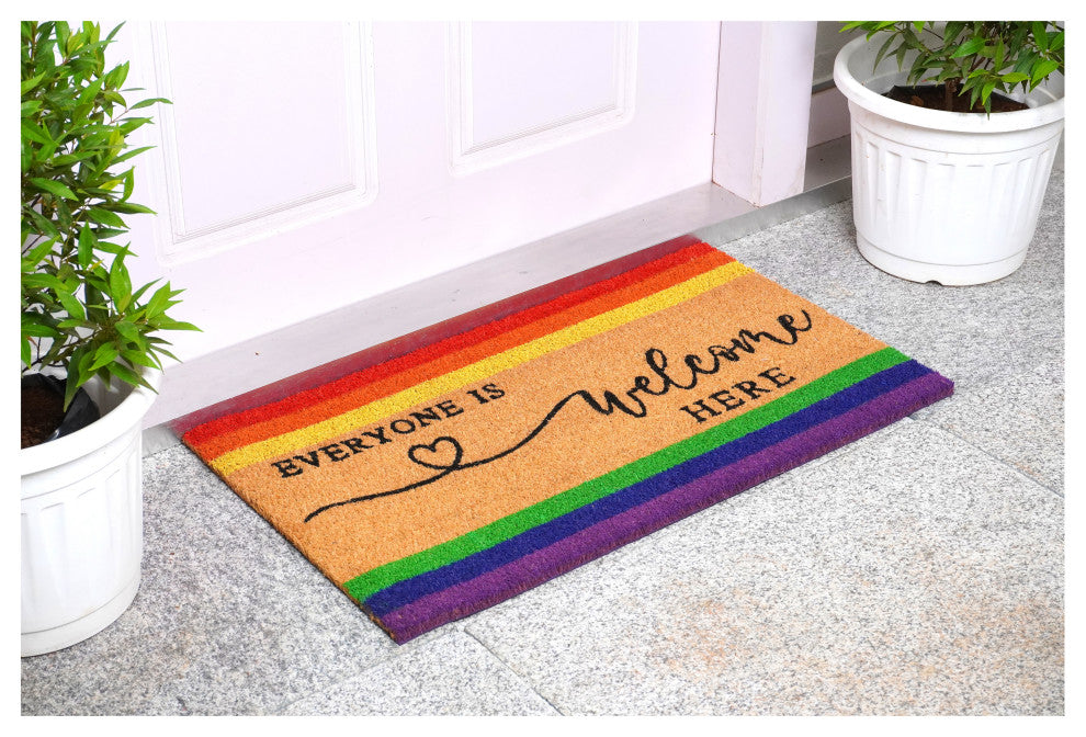 Calloway Mills Everyone is Welcome here Doormat, 24" X 36"