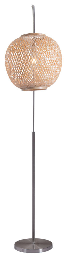 Halzey Floor Lamp Natural