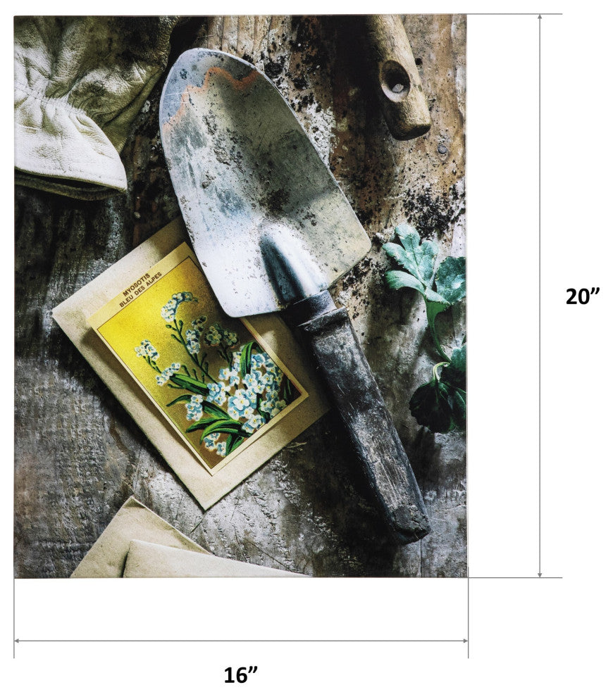 'Earthy Charm II', Photo by Veronica Olson, Printed on Tempered Glass