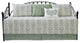 Mayfair 6 Piece Quilted Daybed Set, Green, Daybed (75"x39")