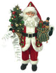 18" Merry Xmas Claus with Lights