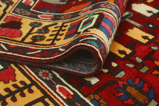 Super Vintage Distressed Malachi Red/Gold Rug, 7'0 x 10'3