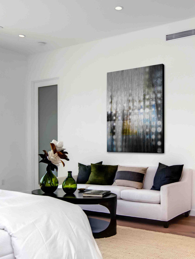 "Sky is the Limit" UV Ink Print on Brushed  Aluminum, 40"x60"