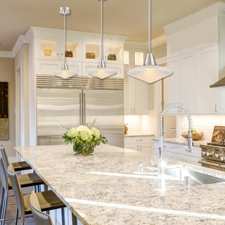 Aida LED Pendant, Chrome