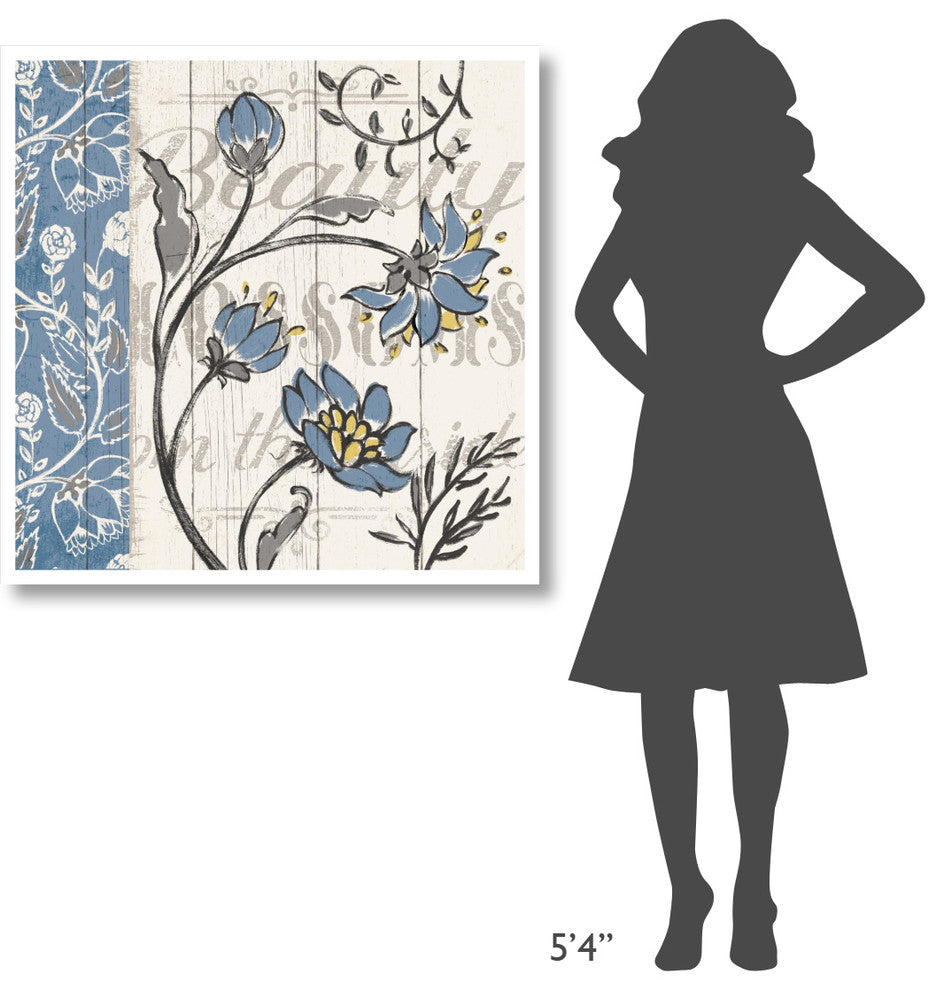 "Blooming Season II" Digital Paper Print by Janelle Penner, 38"x38"