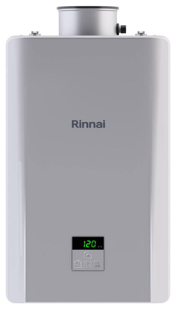 Rinnai REP199iN 7.9 GPM 199,000 BTU 120 Volt Residential Indoor - Silver