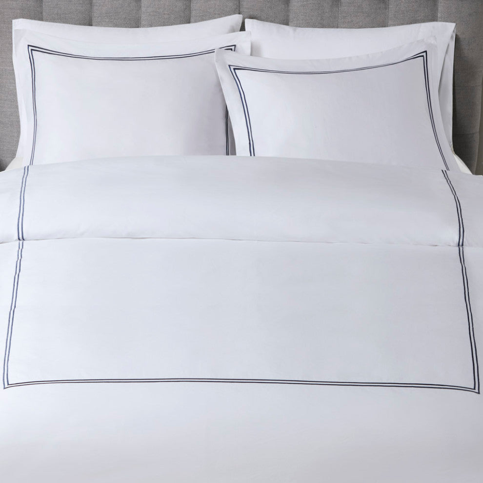 Madison Park Signature 100% Cotton Sateen Embroidered Comforter Set