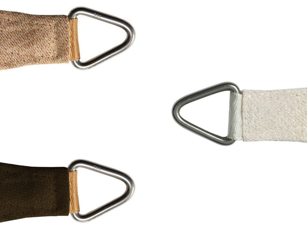 Sun Shade Sail Medium Triangle 11' 10" triangular , Beige