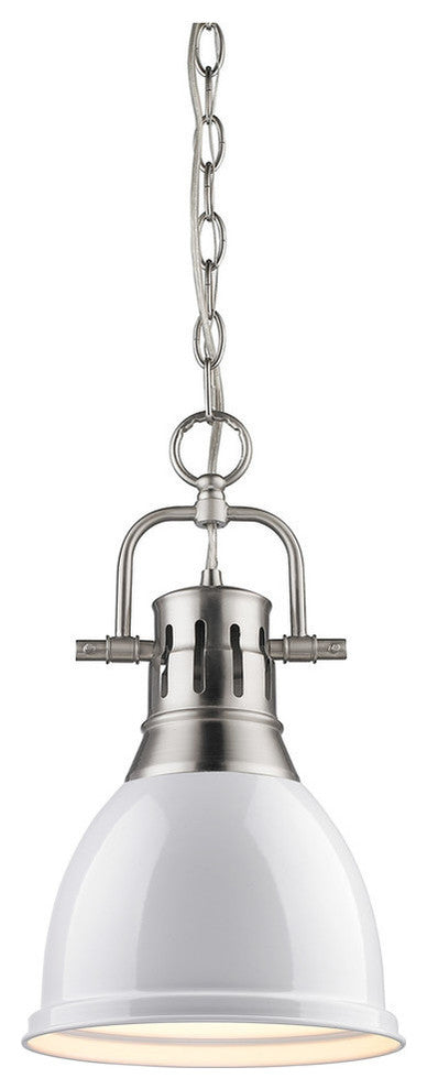 Golden Lighting Duncan Mini Pendant, Pewter