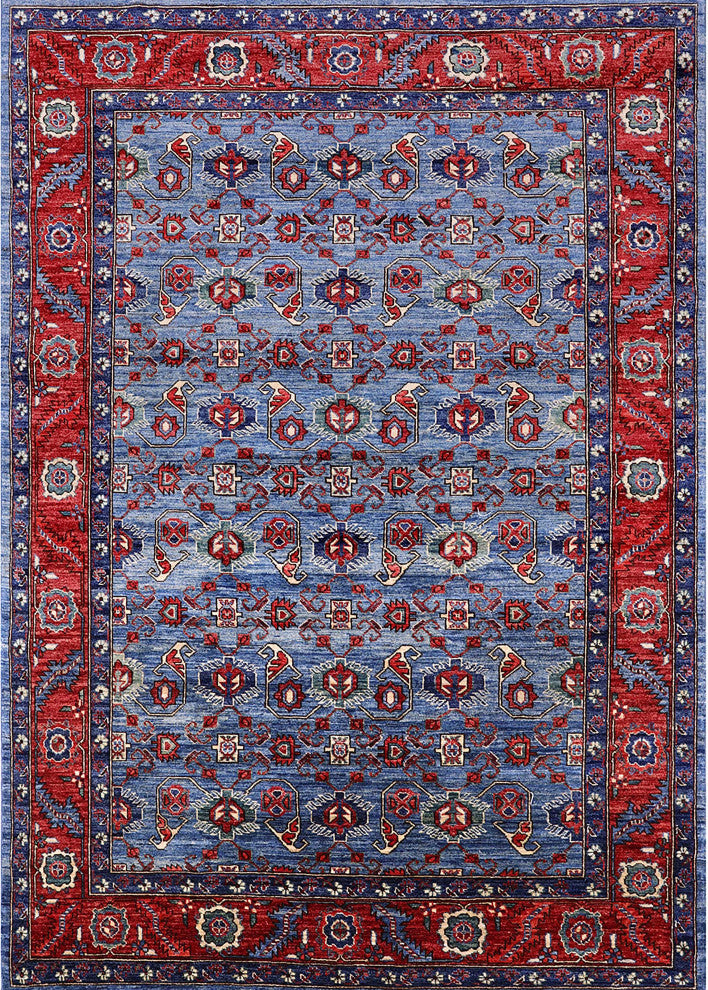 Ahgly Company Indoor Rectangle Mid-Century Modern Area Rugs, 2' x 4'